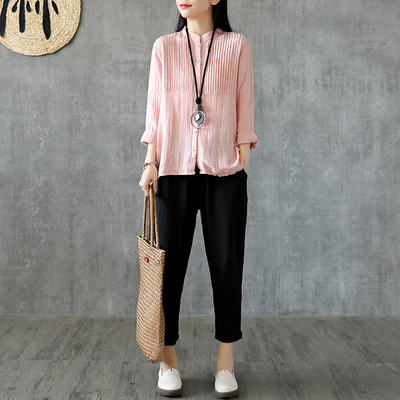 เสื้อผ้าฝ้าย ผ้าลินิน มีขนาดไซส์เดียว อกประมาณ100ซม.หรือประมาณ 40นิ้วขึ้นไป