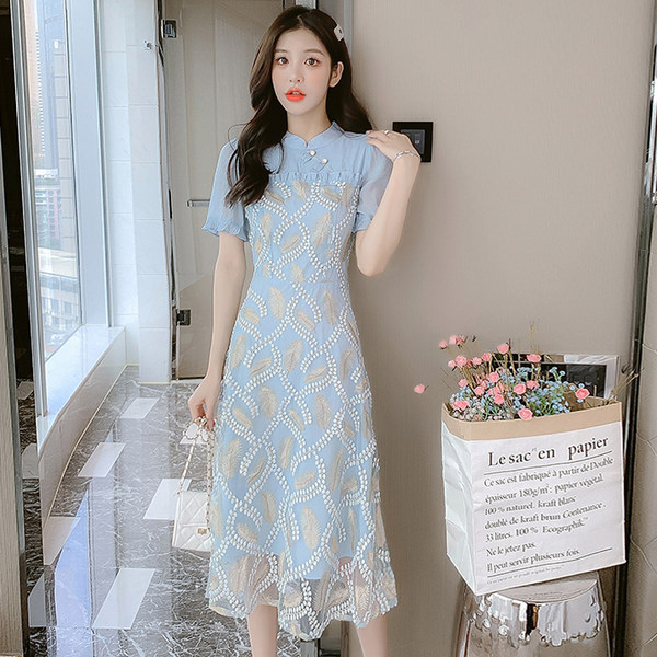 ชุดเดรสสวยๆ ชุดเดรสน่ารักๆ สไตล์เกาหลี By Meiyi women's clothing
