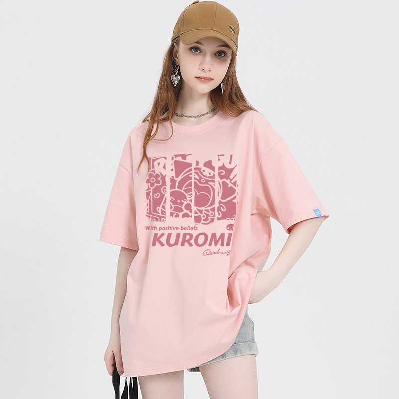 เสื้อผ้าวัยรุ่นเกาหลี เสื้อยืดวัยรุ่นผู้หญิง มีขนาด S M L XL