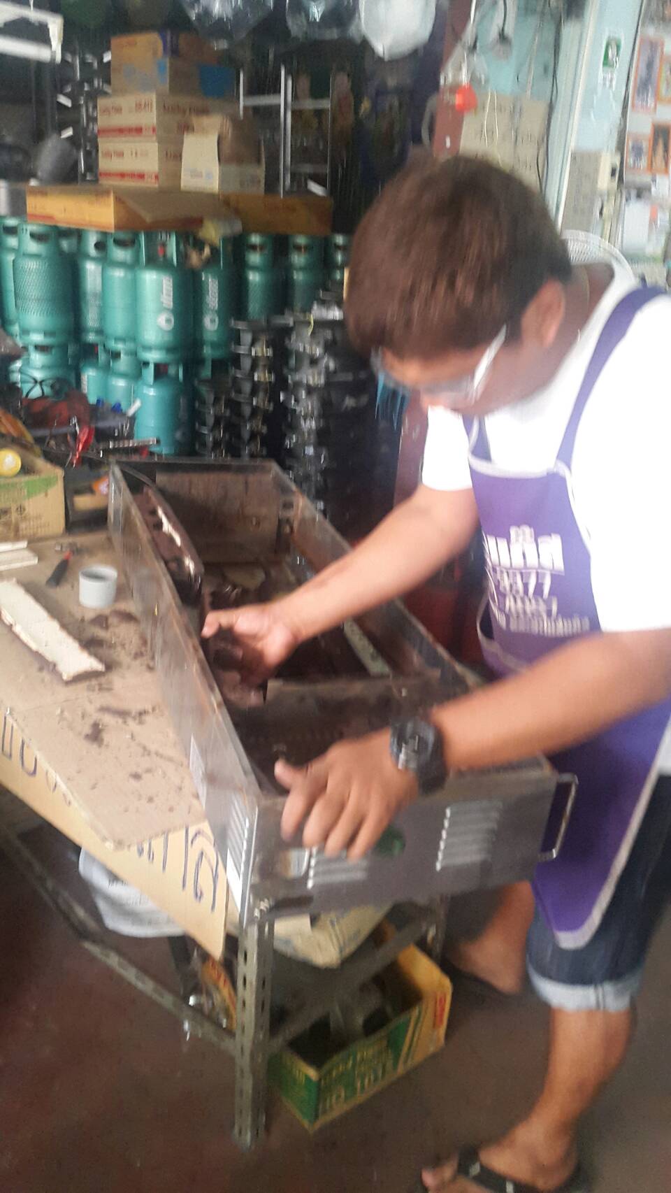 บริการปรีษา - ซ่อม*(ตลาดบางบัวทอง จ.นนทบุรี) เตาแก๊ส จำหน่ายอะไหล่เตา