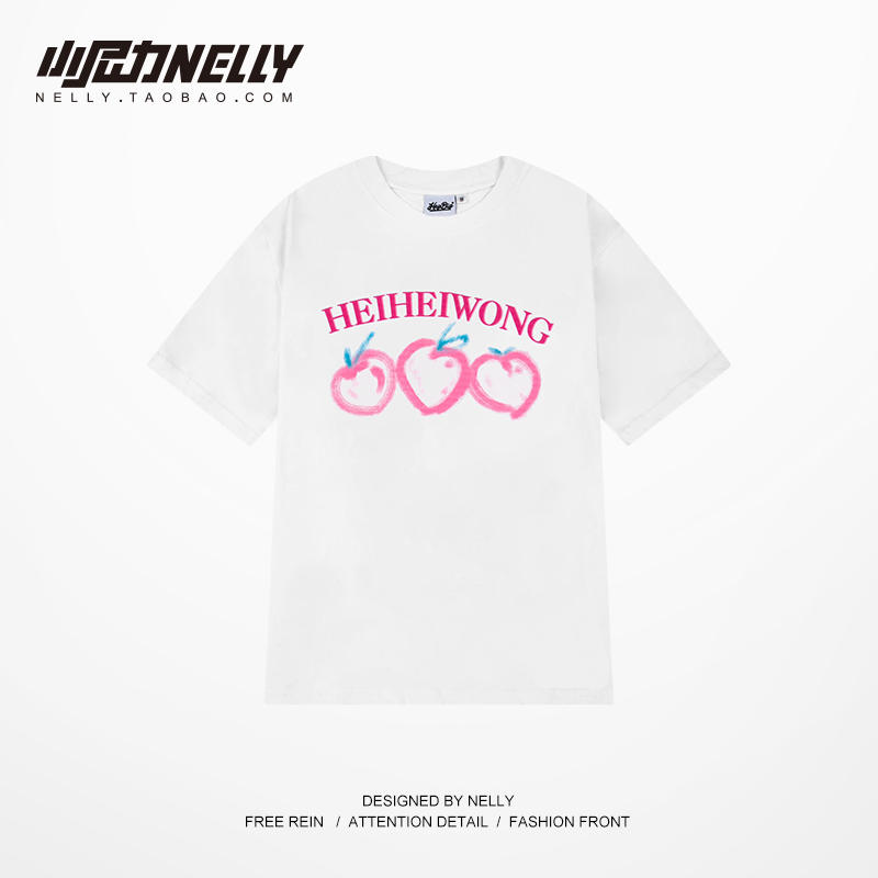 เสื้อยืดคอกลม ผู้ชาย เสื้อยืดผู้ชายเกาหลี เสื้อยืดเกาหลี แบรนด์ NELLY