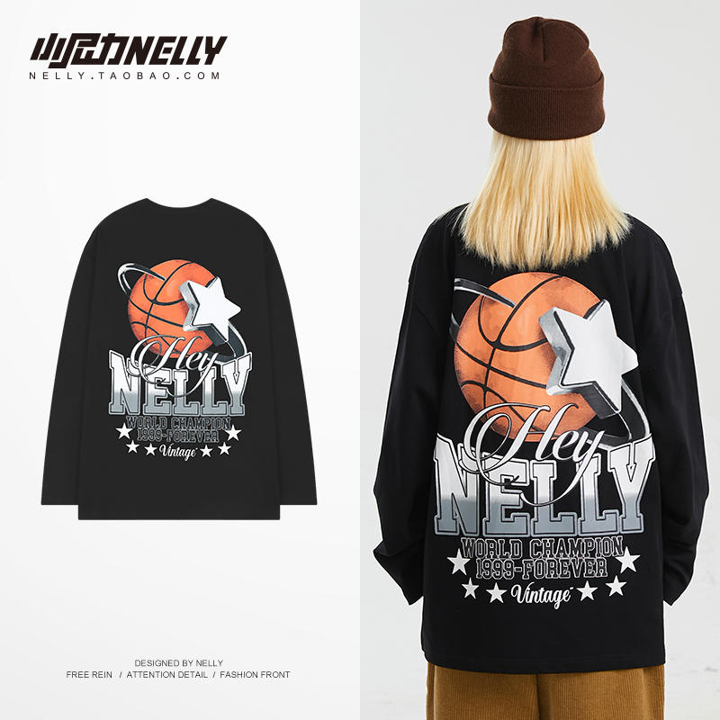 เสื้อยืดคอกลม ผู้ชาย เสื้อยืดผู้ชายเกาหลี เสื้อยืดเกาหลี แบรนด์ NELLY
