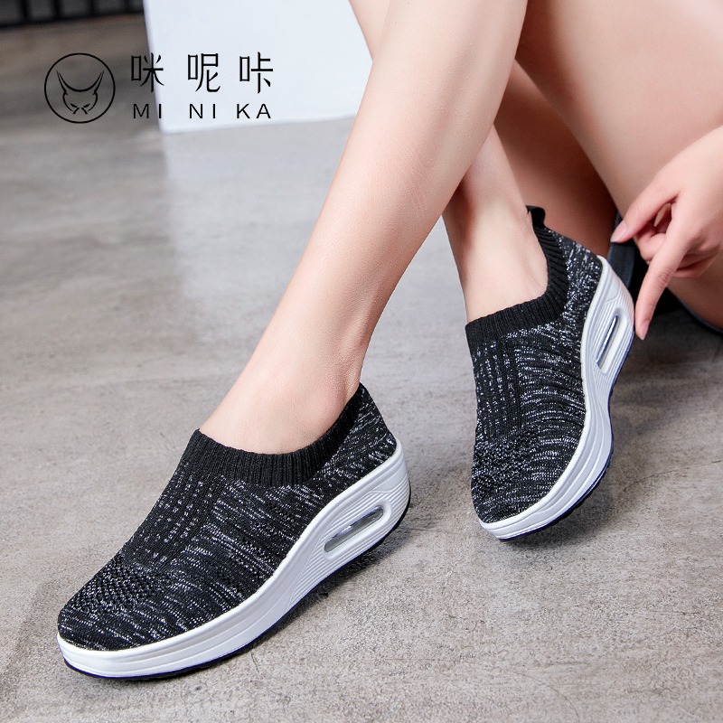 รองเท้าผ้าใบ รองเท้าลำลอง รองเท้าผ้าใบลำลอง รองเท้าแฟชั่นแบบสวม Slipper Shop