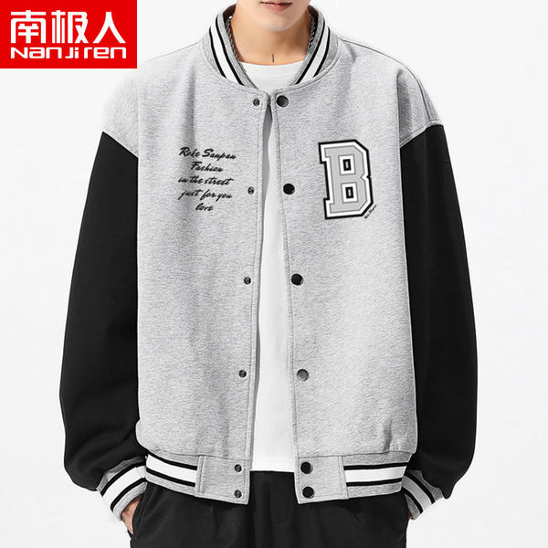 เสื้อแจ็คเก็ตเบสบอล เสื้อคลุม เสื้อแขนยาวสไตล์เกาหลี