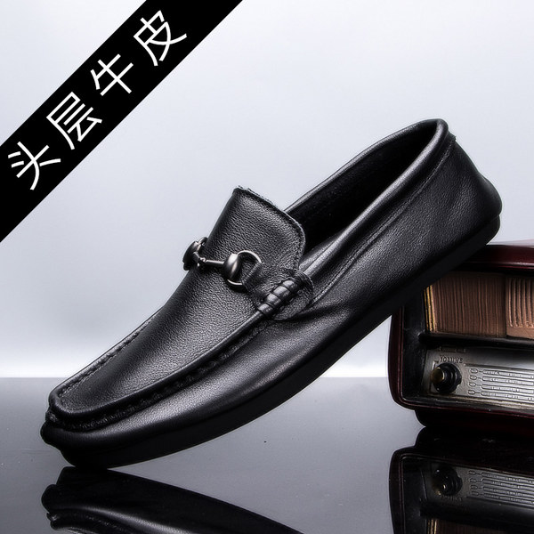 รองเท้าหนังผู้ชาย มีไซส์39-44 รองเท้าโลฟเฟอร์ชาย Slip-On Shoes
