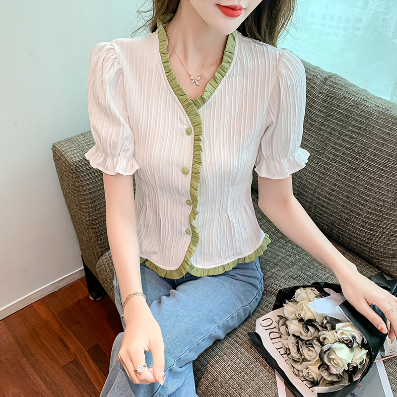 เสื้อเชิ้ตแขนยาววัยรุ่น ลายสวยๆ แบรนด์ YIL AN