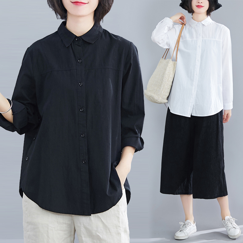 เสื้อลินิน เสื้อผ้าฝ้ายลินิน เสื้อเชิ้ตผ้าลินิน