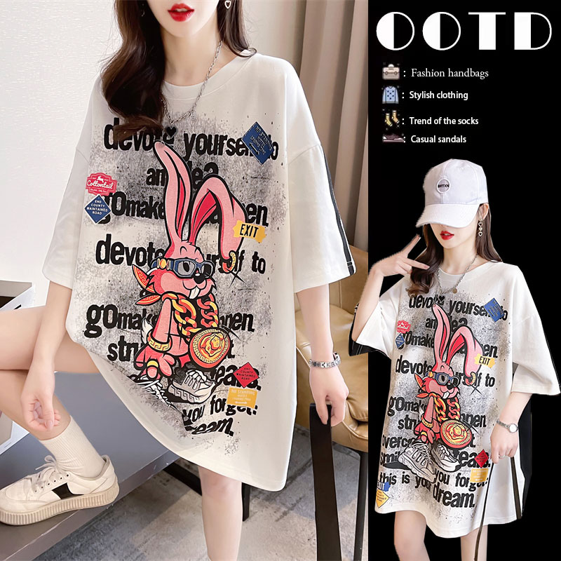 เสื้อยืดคนอ้วนแบบโอเวอร์ไซส์แบบ ulzzang fashion สนใจทักแชท