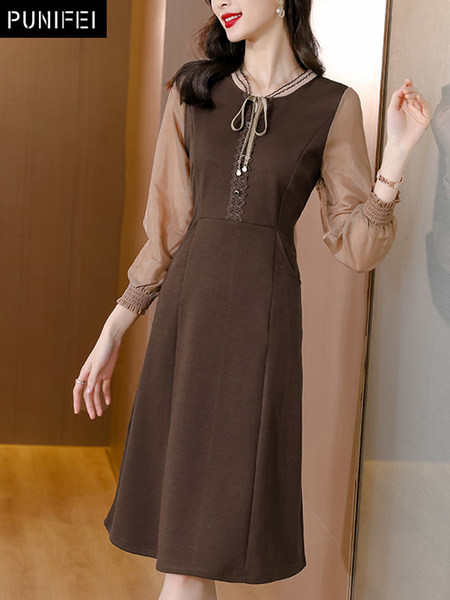 เดรสวัยผู้ใหญ่40-60ปี เดรสคุณแม่ ชุดเดรสทำงานวัยผู้ใหญ่ แบรนด์ MAMA DRESS