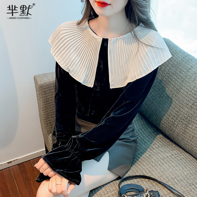 เสื้อลูกไม้ เสื้อเชิ้ตแขนยาว