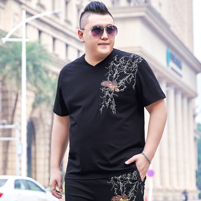 เสื้อยืดผู้ชายอ้วน S-5XL(อกเสื้อ39-51นิ้ว)