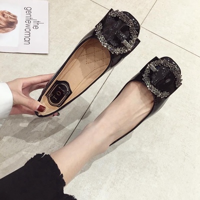 รองเท้าคัทชูมีไซส์35 36 37 38 39 40 41 รองเท้าใส่ทำงาน