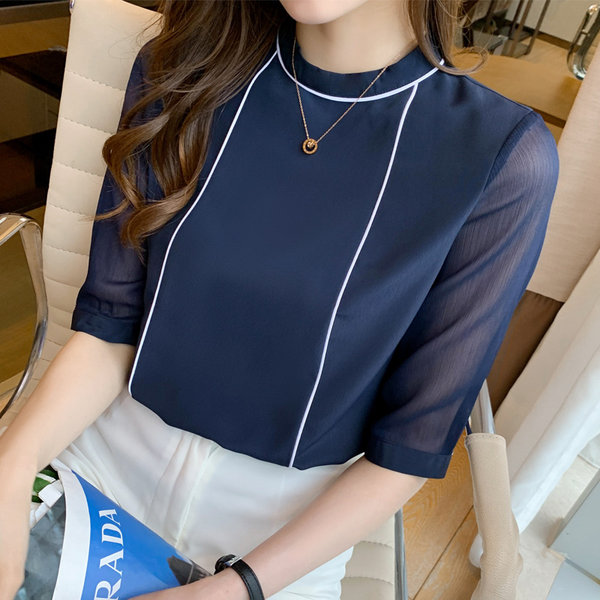 เสื้อชีฟองเกาหลี เสื้อชีฟองสวยๆ