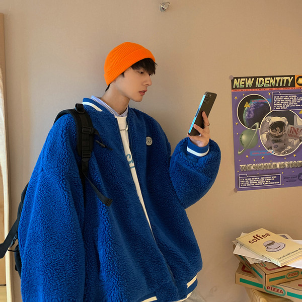 เสื้อแจ็คเก็ตเบสบอล เสื้อคลุม เสื้อแขนยาวสไตล์เกาหลี