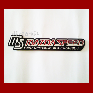 โลโก้ Mazdaspeed อลูมิเนียม bt50 pro