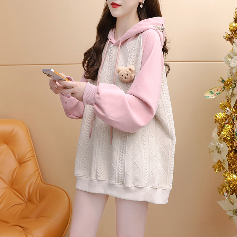 เสื้อไหมพรม เสื้อไหมพรมแขนยาว 38-44 นิ้ว ฟรีไซส์