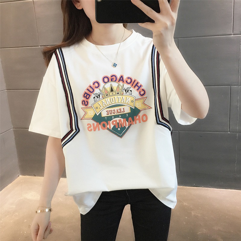 เสื้อยืดคนอ้วนแบบโอเวอร์ไซส์แบบ ulzzang fashion สนใจทักแชท