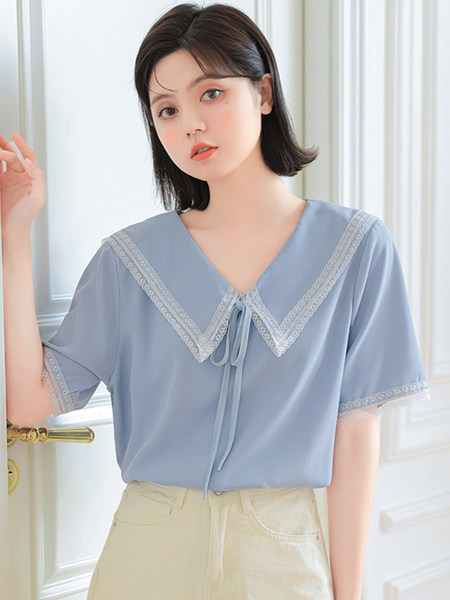 เสื้อชีฟองเกาหลี เสื้อชีฟองสวยๆ