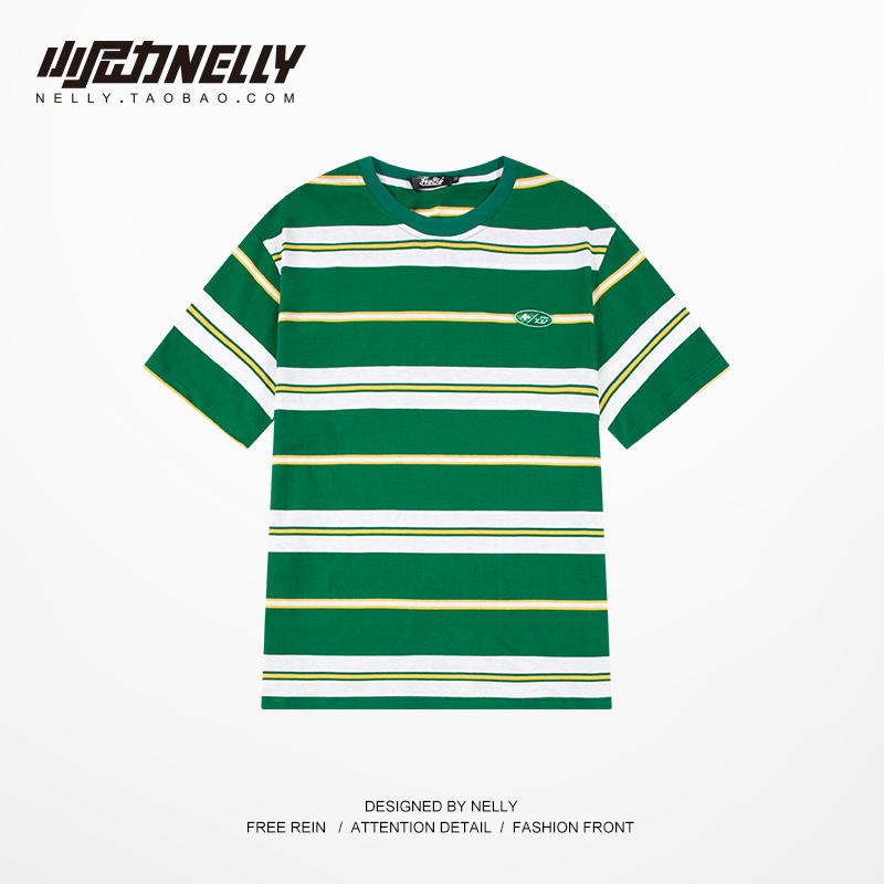 เสื้อยืดคอกลม ผู้ชาย เสื้อยืดผู้ชายเกาหลี เสื้อยืดเกาหลี แบรนด์ NELLY