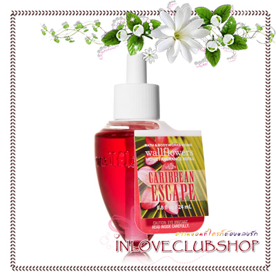 Bath & Body Works / Wallflowers Fragrance Refill 24 ml. (Caribbean Escape)