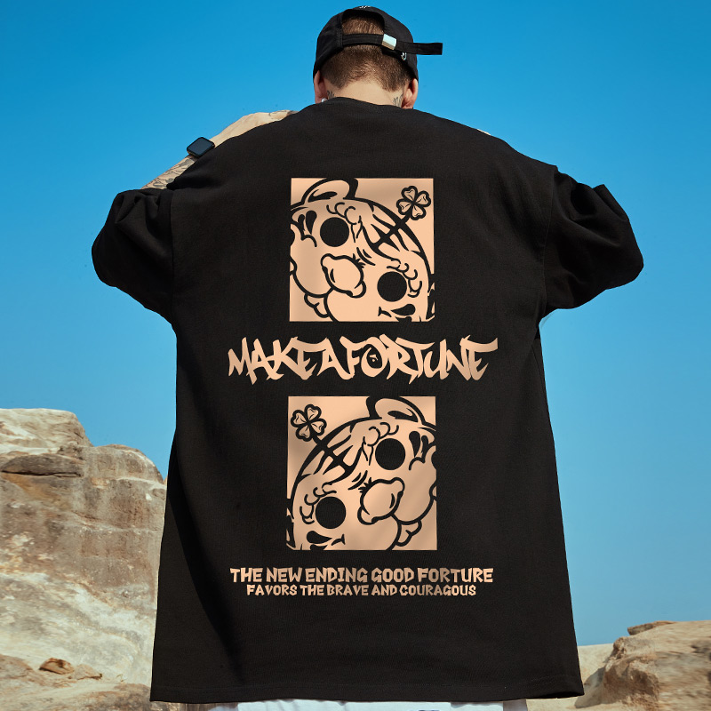 เสื้อยืดผู้ชายอ้วน S-5XL(อกเสื้อ39-51นิ้ว)