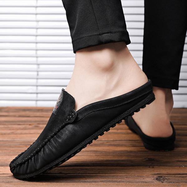 รองเท้าหนังผู้ชาย มีไซส์39-44 รองเท้าโลฟเฟอร์ชาย Slip-On Shoes