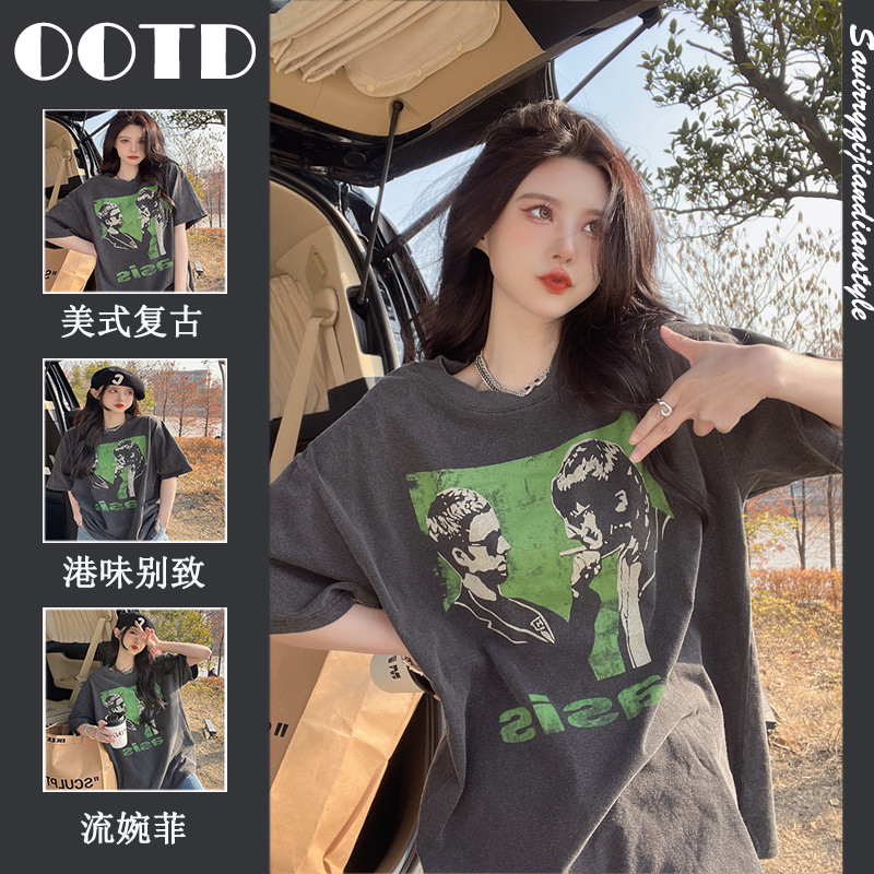 เสื้อยืดโอเวอร์ไซส์ เกาหลี