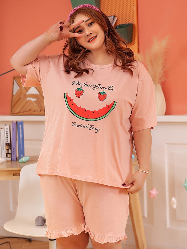 ชุดนอนคนอวบ-อ้วน 3X-6XL