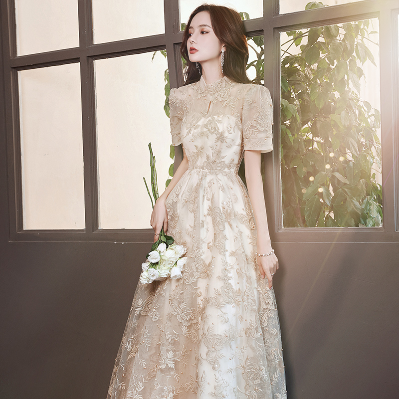 ชุดราตรี ชุดราตรีสวยหรู แบบ ทันสมัย Evening dress