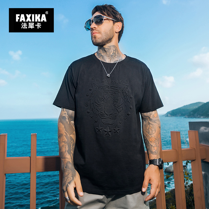 เสื้อยืดผู้ชายอ้วน S-5XL(อกเสื้อ39-51นิ้ว)