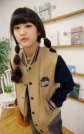 พร้อมส่ง - M เสื้อคลุมกันหนาว เบสบอล ผ้าcotton+ผ้าสำลี เนื้อนิ่ม น่ารัก อินเทรนสุดๆ same pic M