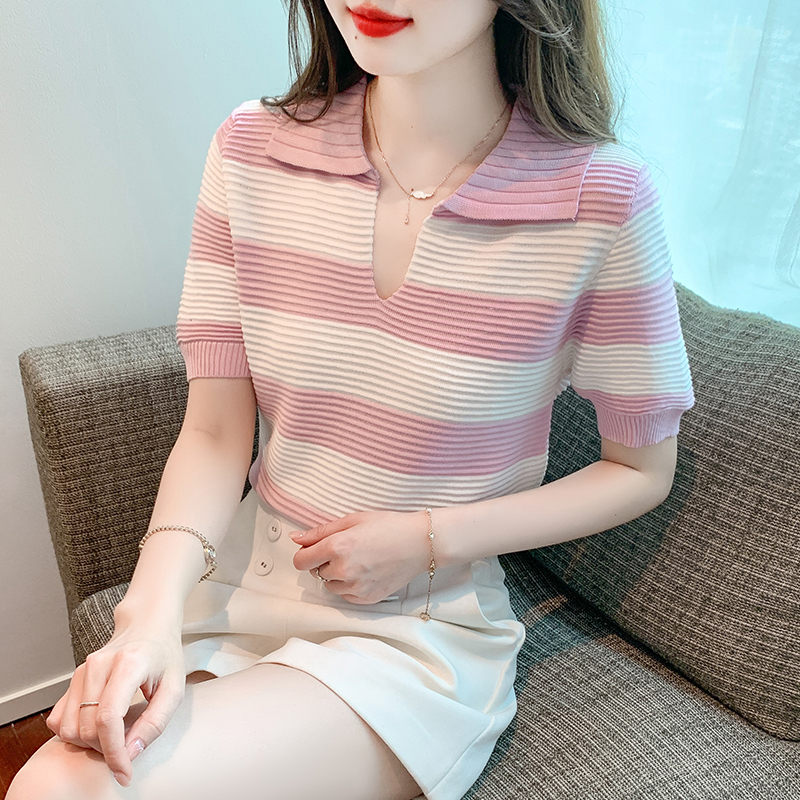 เสื้อผ้าวัยรุ่นเกาหลี เสื้อยืดวัยรุ่นผู้หญิง มีขนาด S M L XL