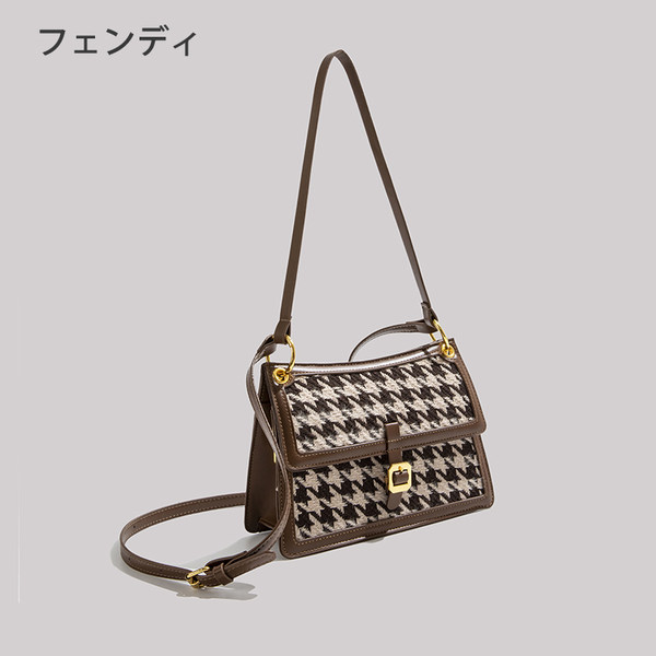 กระเป๋าสะพายข้างผู้หญิง กระเป๋าสะพายสไตล์เกาหลี By Japanese フェンディ authentic bag