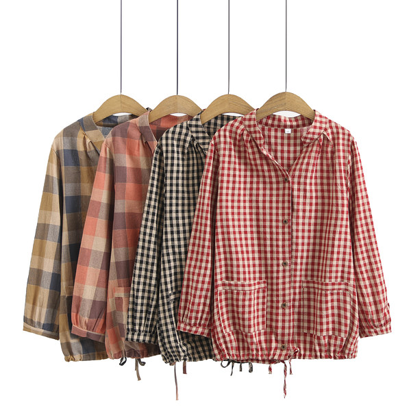 เสื้อลินินสไตล์ผู้ใหญ่ เสื้อคุณแม่ เสื้อผู้ใหญ่ แบรนด์ LININ