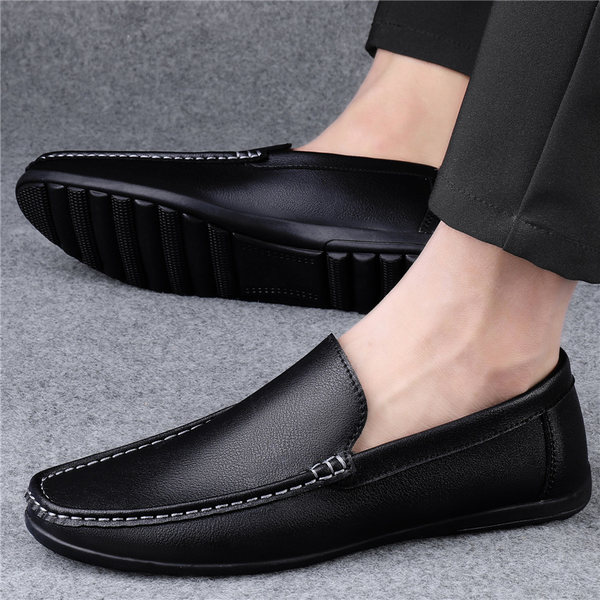 รองเท้าหนังผู้ชาย มีไซส์39-44 รองเท้าโลฟเฟอร์ชาย Slip-On Shoes