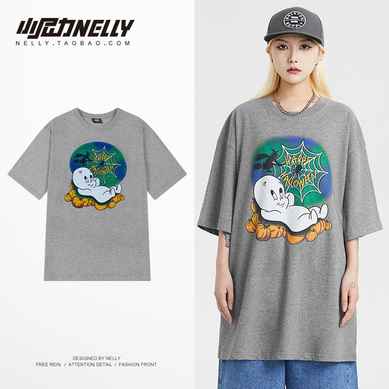 เสื้อยืดคอกลม ผู้ชาย เสื้อยืดผู้ชายเกาหลี เสื้อยืดเกาหลี แบรนด์ NELLY