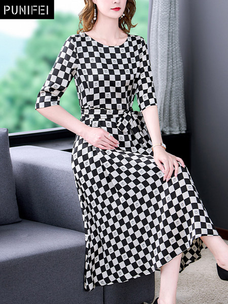 เดรสวัยผู้ใหญ่40-60ปี เดรสคุณแม่ ชุดเดรสทำงานวัยผู้ใหญ่ แบรนด์ MAMA DRESS