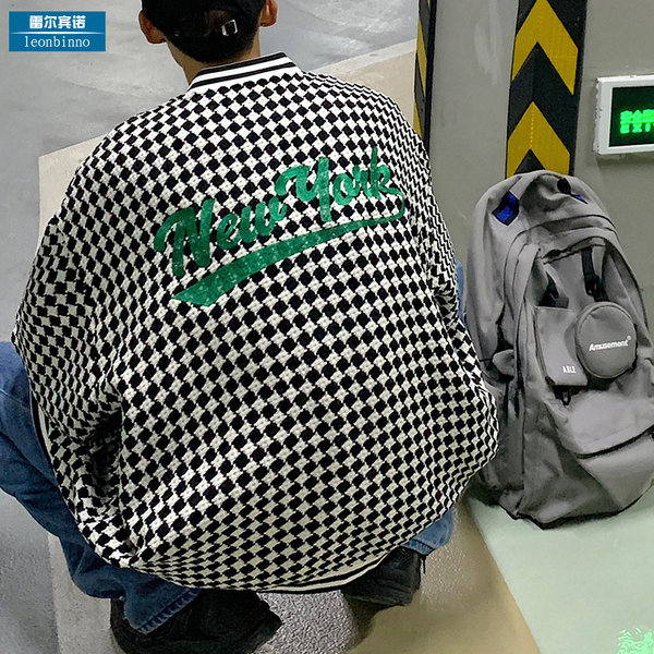 เสื้อแจ็คเก็ตเบสบอล เสื้อคลุม เสื้อแขนยาวสไตล์เกาหลี