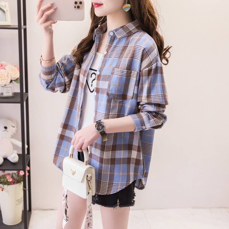 เสื้อเชิ้ต ลายสก็อต สวยๆแบบชิคๆและ แบบลายแนว สาวคาวเกิร์ล
