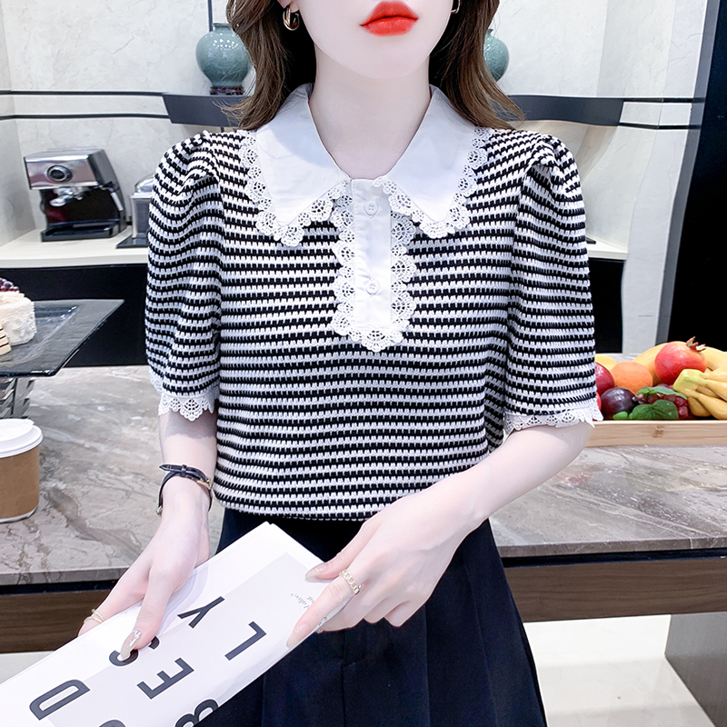 เสื้อผ้าวัยรุ่นเกาหลี เสื้อยืดวัยรุ่นผู้หญิง มีขนาด S M L XL