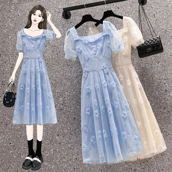 เดรสคนอ้วน เดรสสาวอวบ ชุดเดรสคนอ้วนวัยรุ่น BY PLUS SIZE Girl