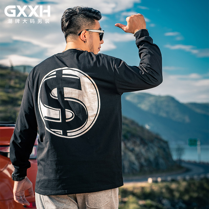 เสื้อยืดผู้ชายอ้วน S-5XL(อกเสื้อ39-51นิ้ว)
