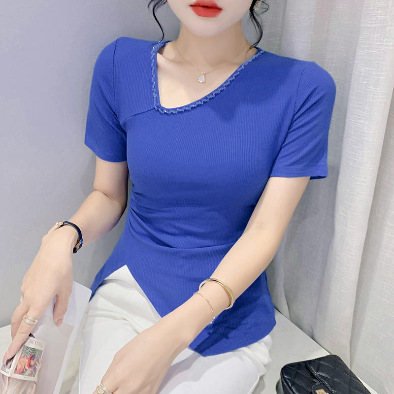 เสื้อยืดวัยรุ่นน่ารักๆ เสื้อวัยรุ่นแขนสั้น เสื้อผ้าวัยรุ่นเกาหลี แบรนด์ Wiyike