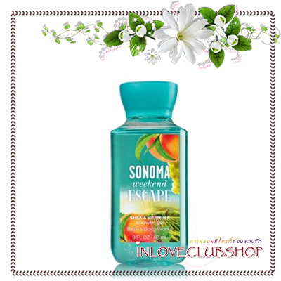 Bath & Body Works / Travel Size Shower Gel 88 ml. (Sonoma Weekend Escape) *Limited Edition