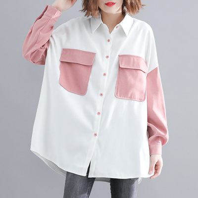 เสื้อOVERSIZE ใส่ตั้งแต่สาวผอม-สาวอวบ น้ำหนักตัว50-100กิโลกรัม