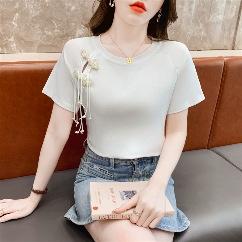 เสื้อผ้าวัยรุ่นเกาหลี เสื้อยืดวัยรุ่นผู้หญิง มีขนาด S M L XL