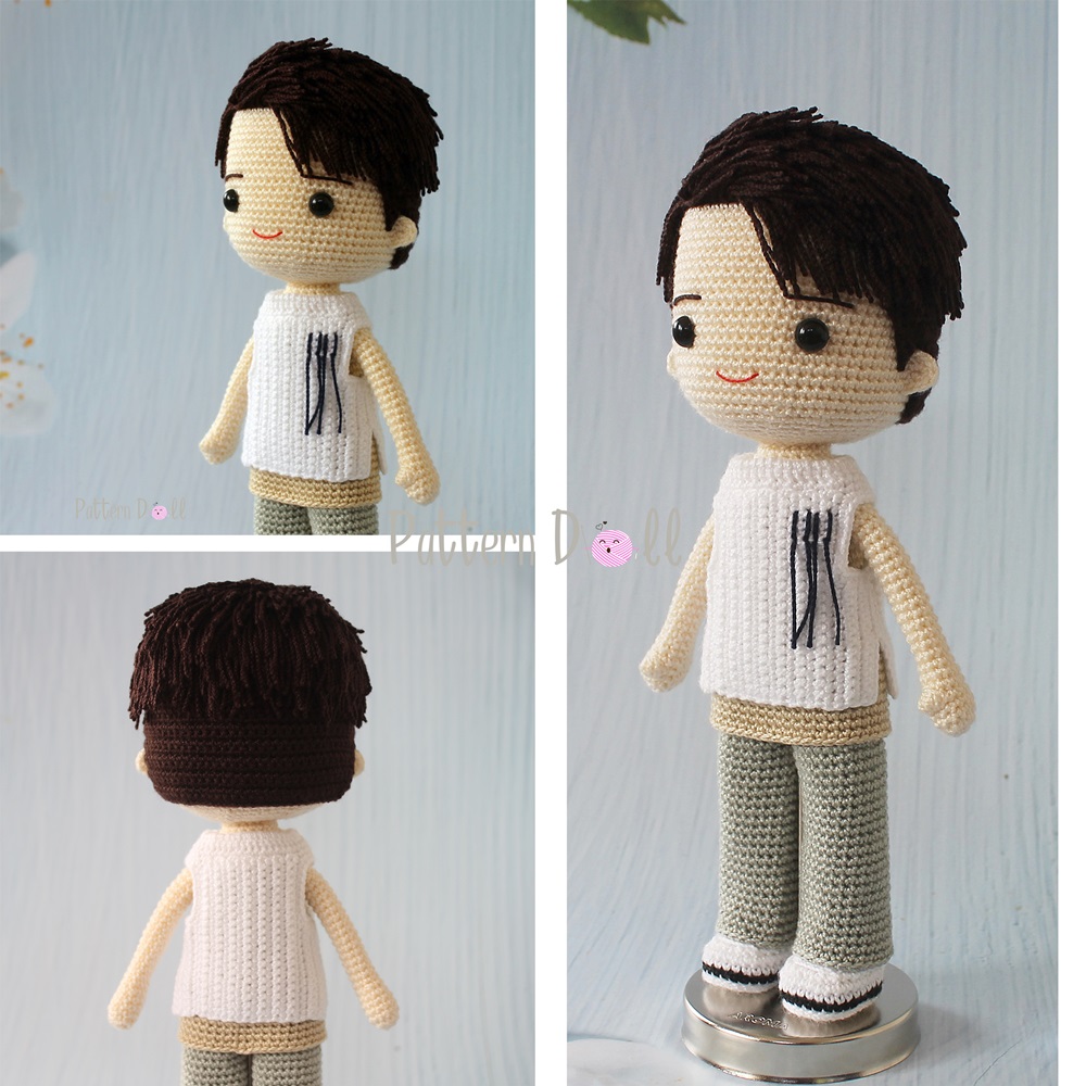 ตุ๊กตาถักชุดบอยแบรนด์ 1