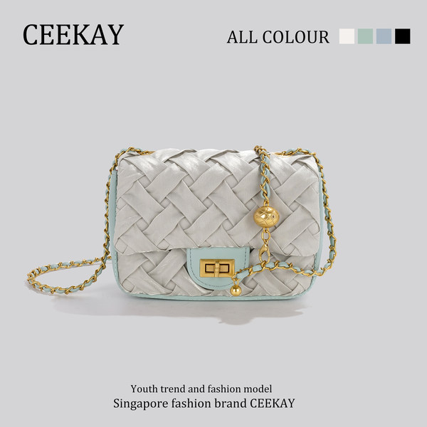 กระเป๋าสะพายข้างเกาหลี กระเป๋าผู้หญิงแบรนด์ CEEKEY