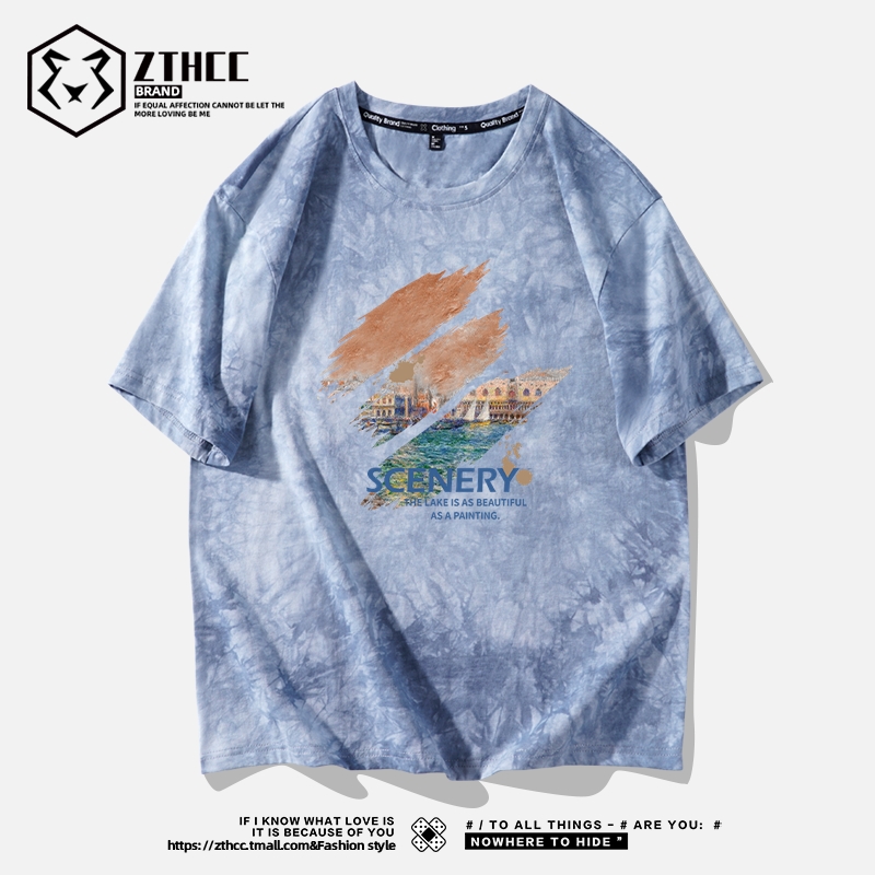 เสื้อยืดผู้ชายอ้วน S-6XLน้ำหนักผู้สวม40-135กิโลกรัมใส่ได้ ส่งฟรี