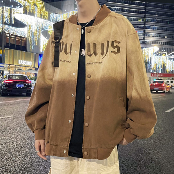 เสื้อแจ็คเก็ตเบสบอล เสื้อคลุม เสื้อแขนยาวสไตล์เกาหลี